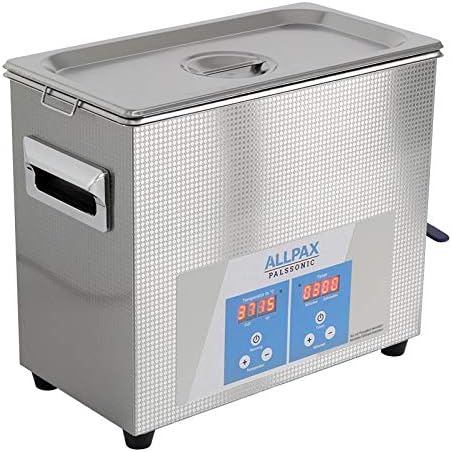 Allpax PALSSONIC Eco Ultraschallreiniger UD06, 6,5 Liter - mit Heizung - Reinigung klein- bis mittelgroßen Gegenständen wie Werkzeugteile, medizinische Instrumente etc.