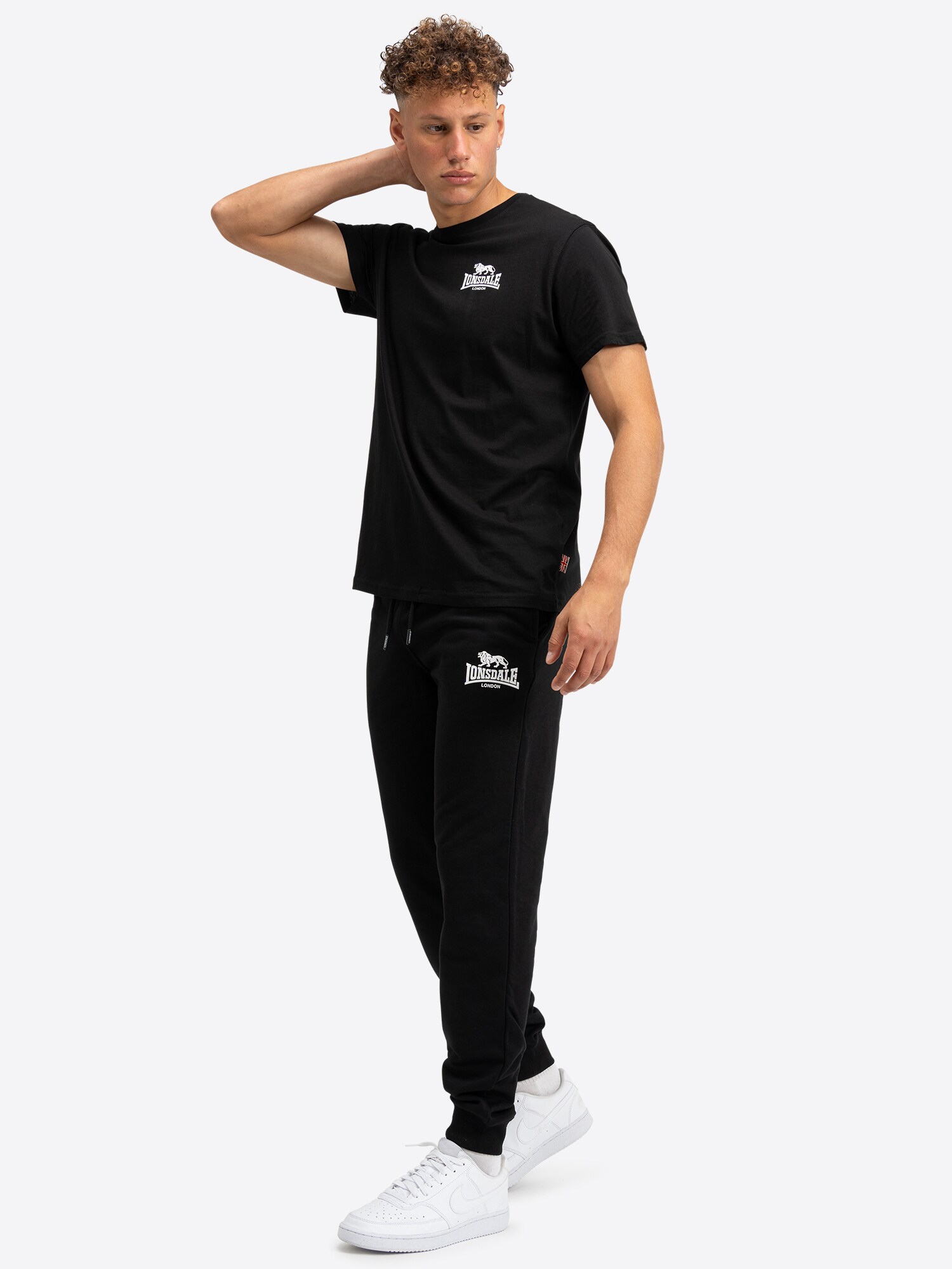 Lonsdale Herren Jogginghose schmale Passform PILSDON
