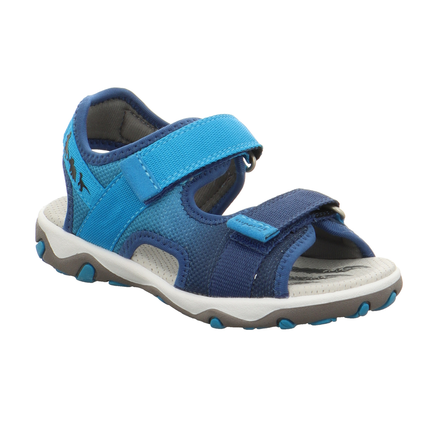 Jungssandale blau