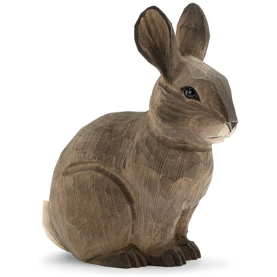 Kaninchen Lindenholz handgeschnitzt, Groß