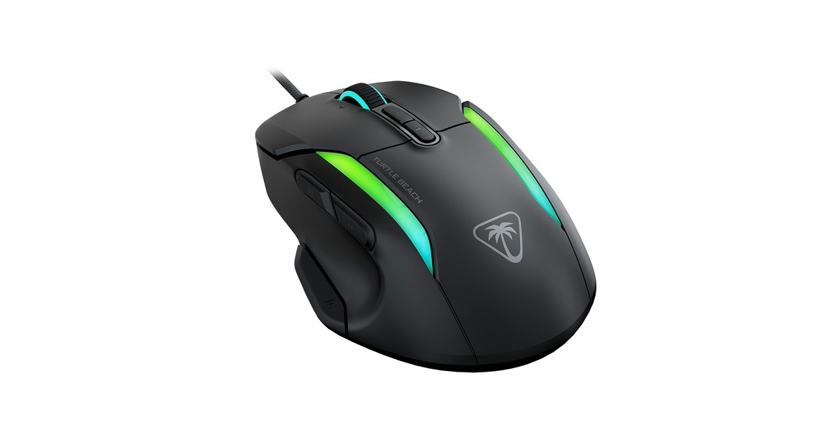 Turtle BeachKone II gaming muis  (Zwart, 50 - 26.000 Dpi, RGB)