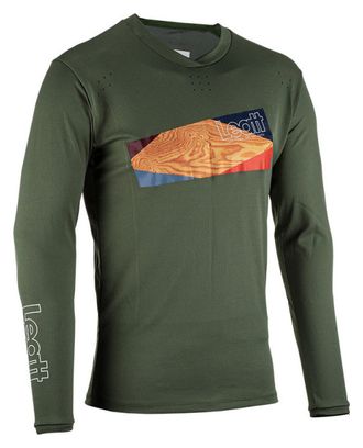 Maillot Manches Longues Leatt MTB Enduro 4.0 Vert