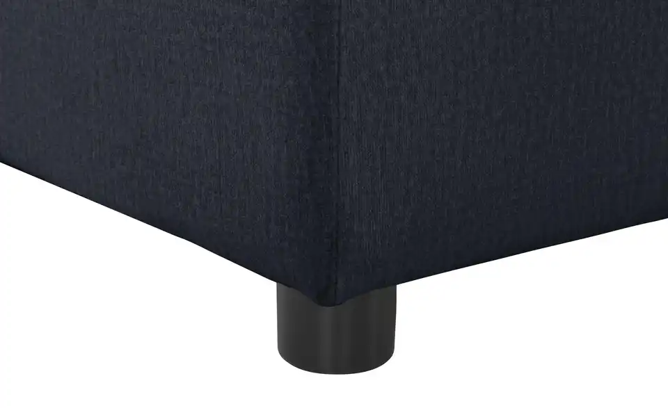 Element Branna Anthrazit Samt mit Armlehne links