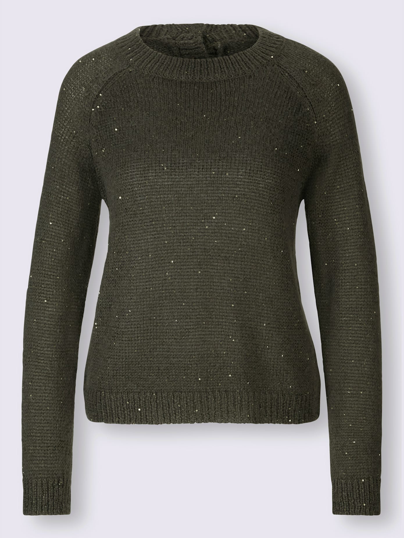 Pull fil avec paillettes incrustées
