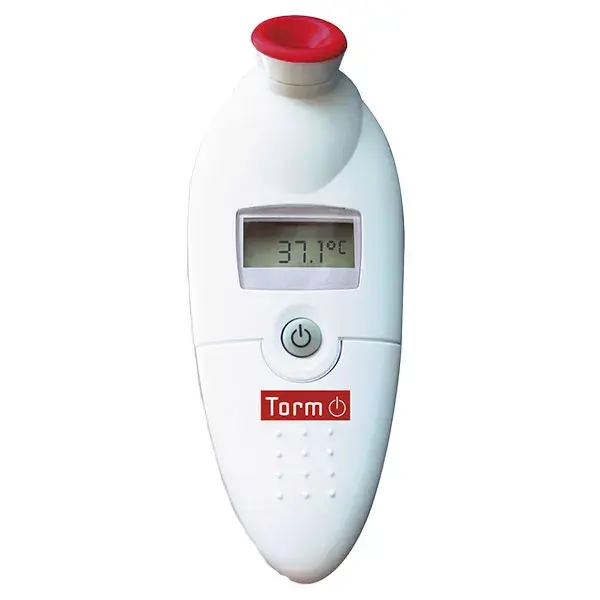 Termômetro de testa Torm para medir a temperatura na testa