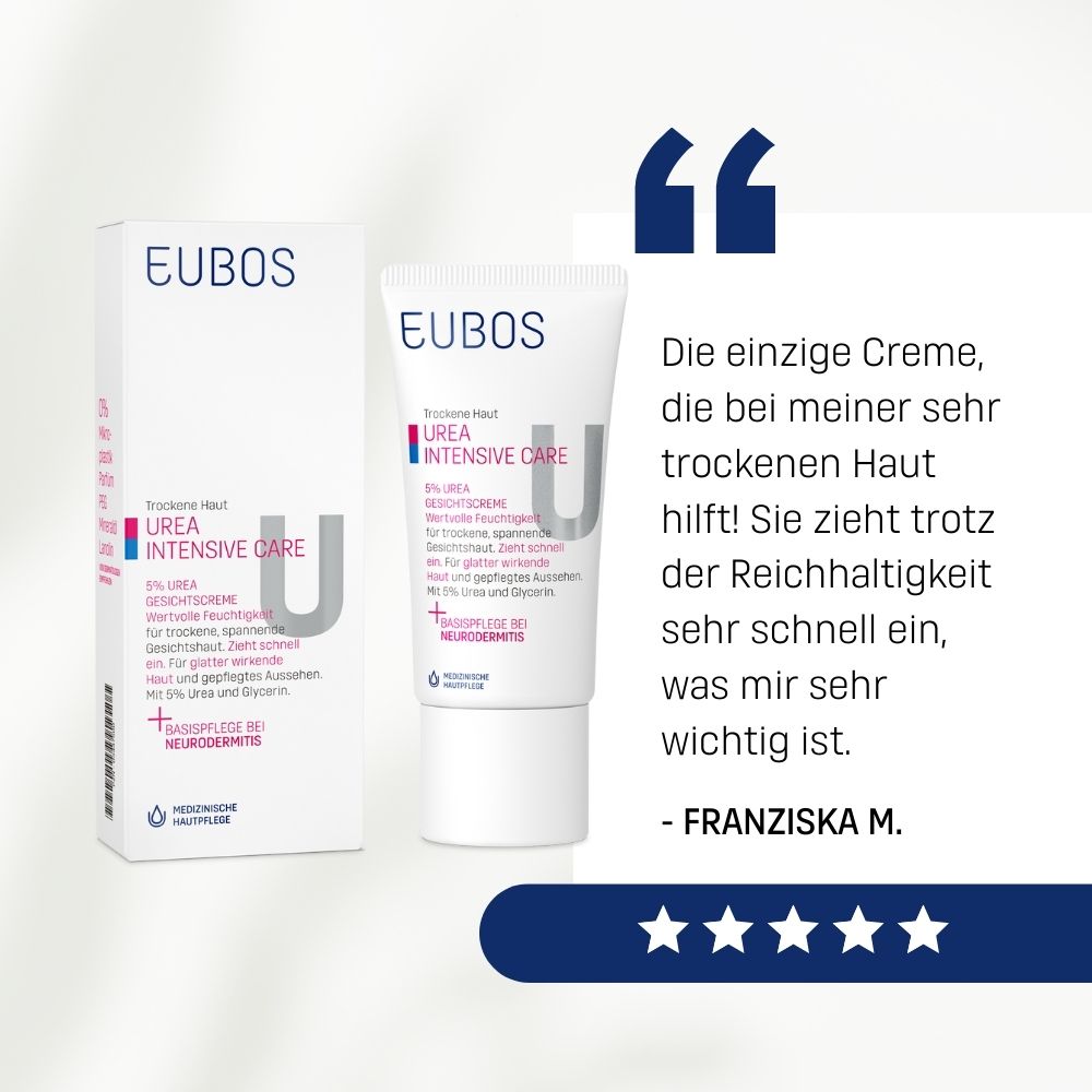 EUBOS® MED Trockene Haut 5% Urea Gesichtscreme