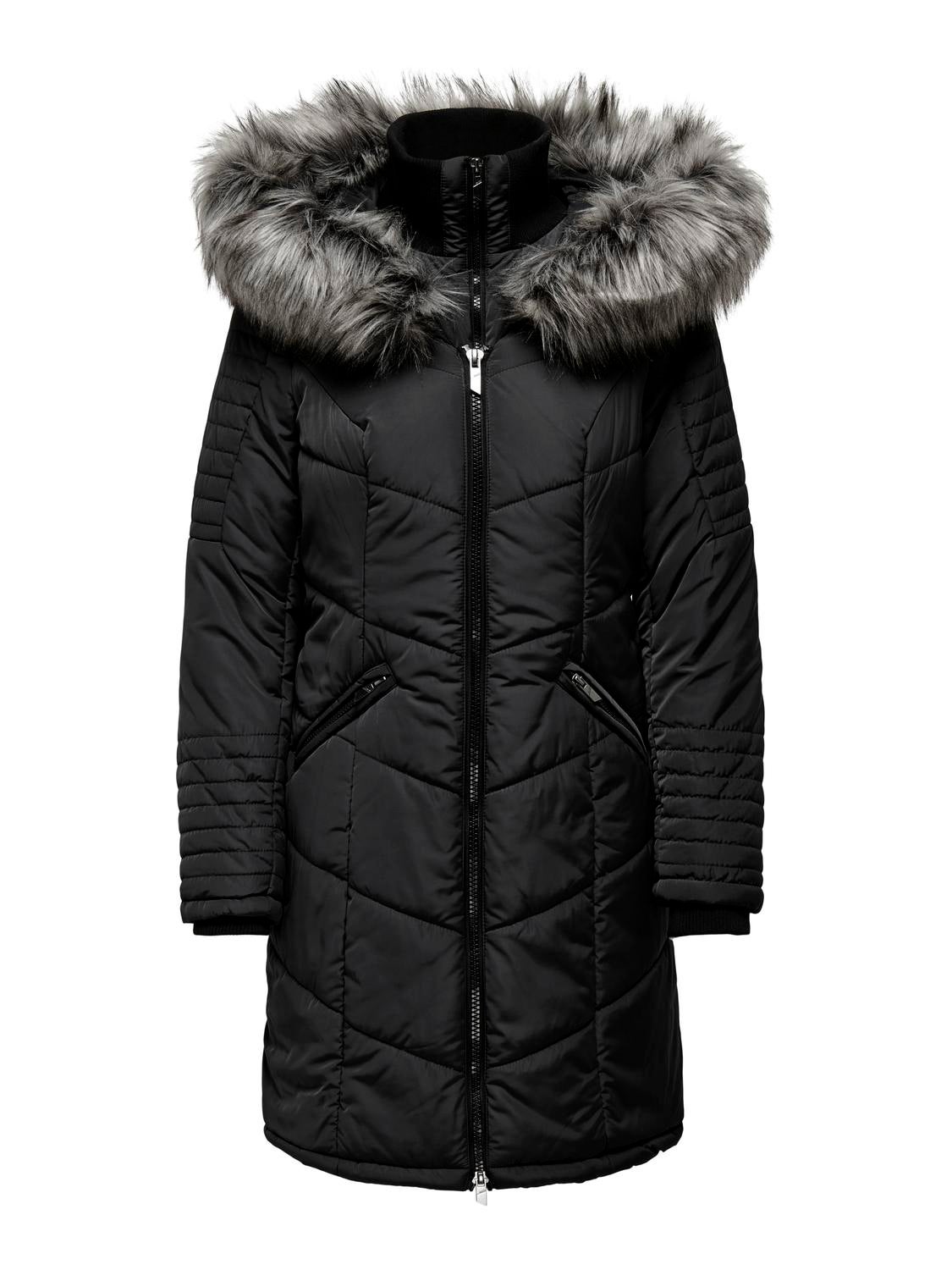 ONLTENNA Steppmantel Black