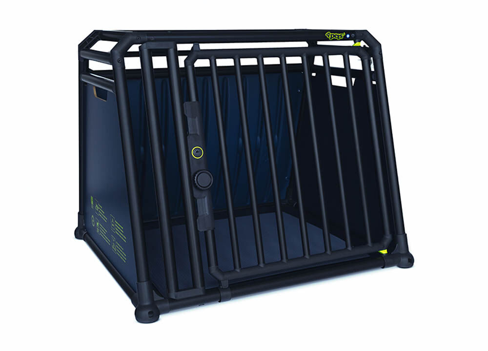 4Pets Pro Noir 4 - Autobench Hond - Zwart - 8873.5x8581.5x66 cm - S