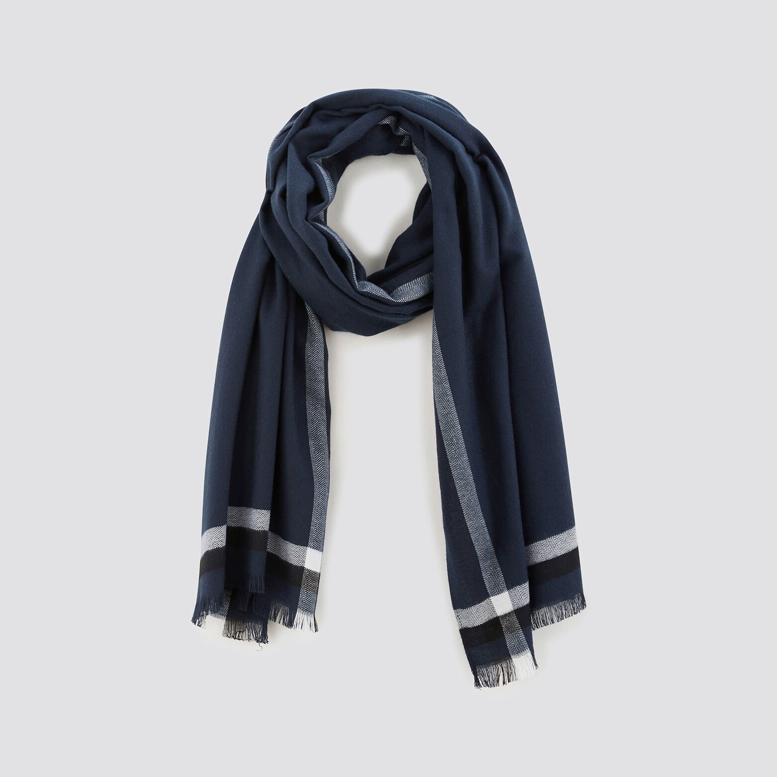 Chèche Bleu foncé