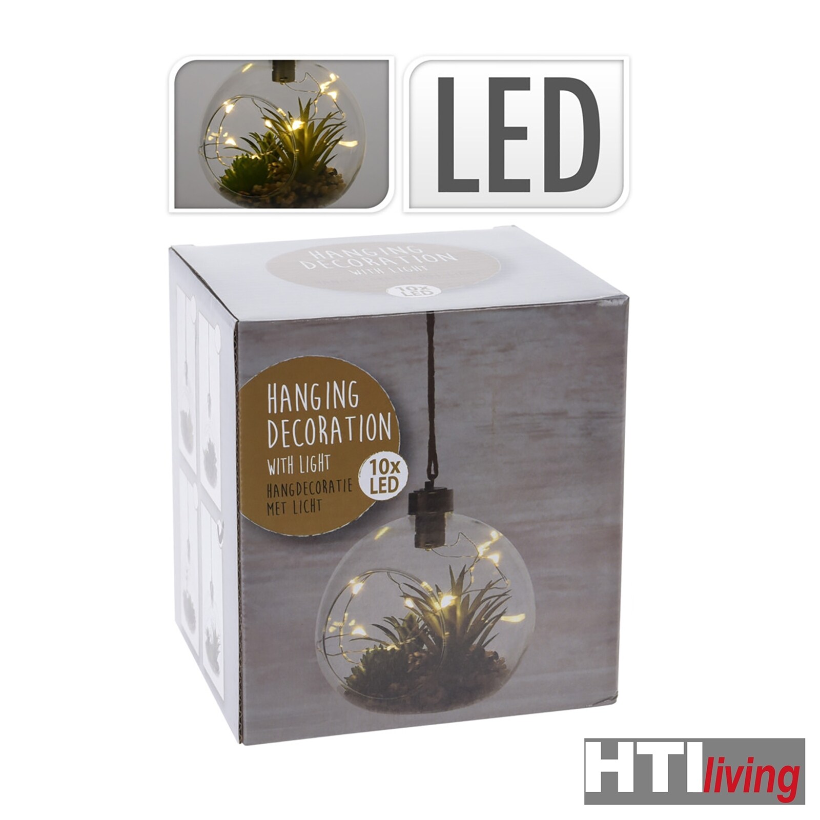 HTI-Living Leuchtdeko zum Hängen LED