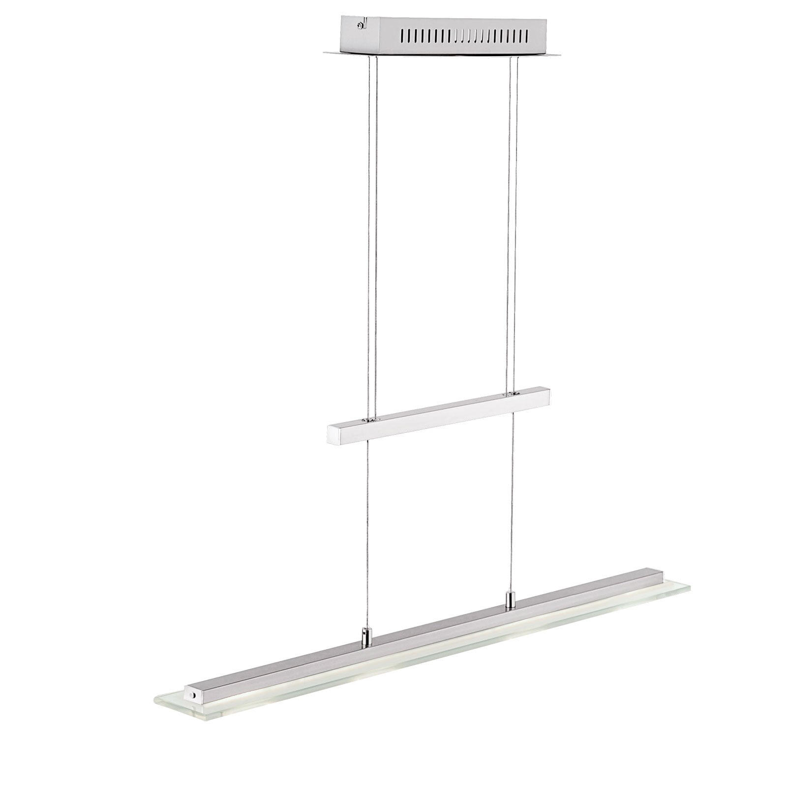 Fischer & Honsel LED Pendellampe TENSO TW 3-flg nickelfarbig