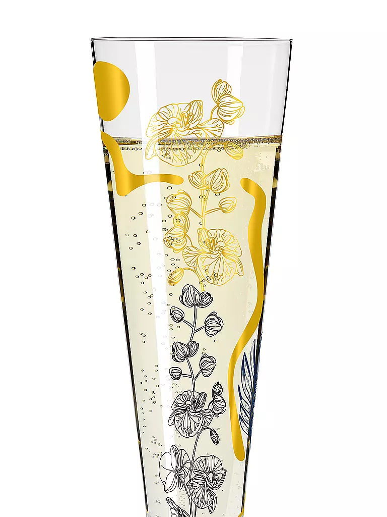 RITZENHOFF Champagnerglas Goldnacht Champus #38 Concetta Lorenzo 2023 gold