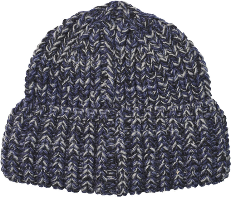 UPFRONT MATTER Beanie Blue melange