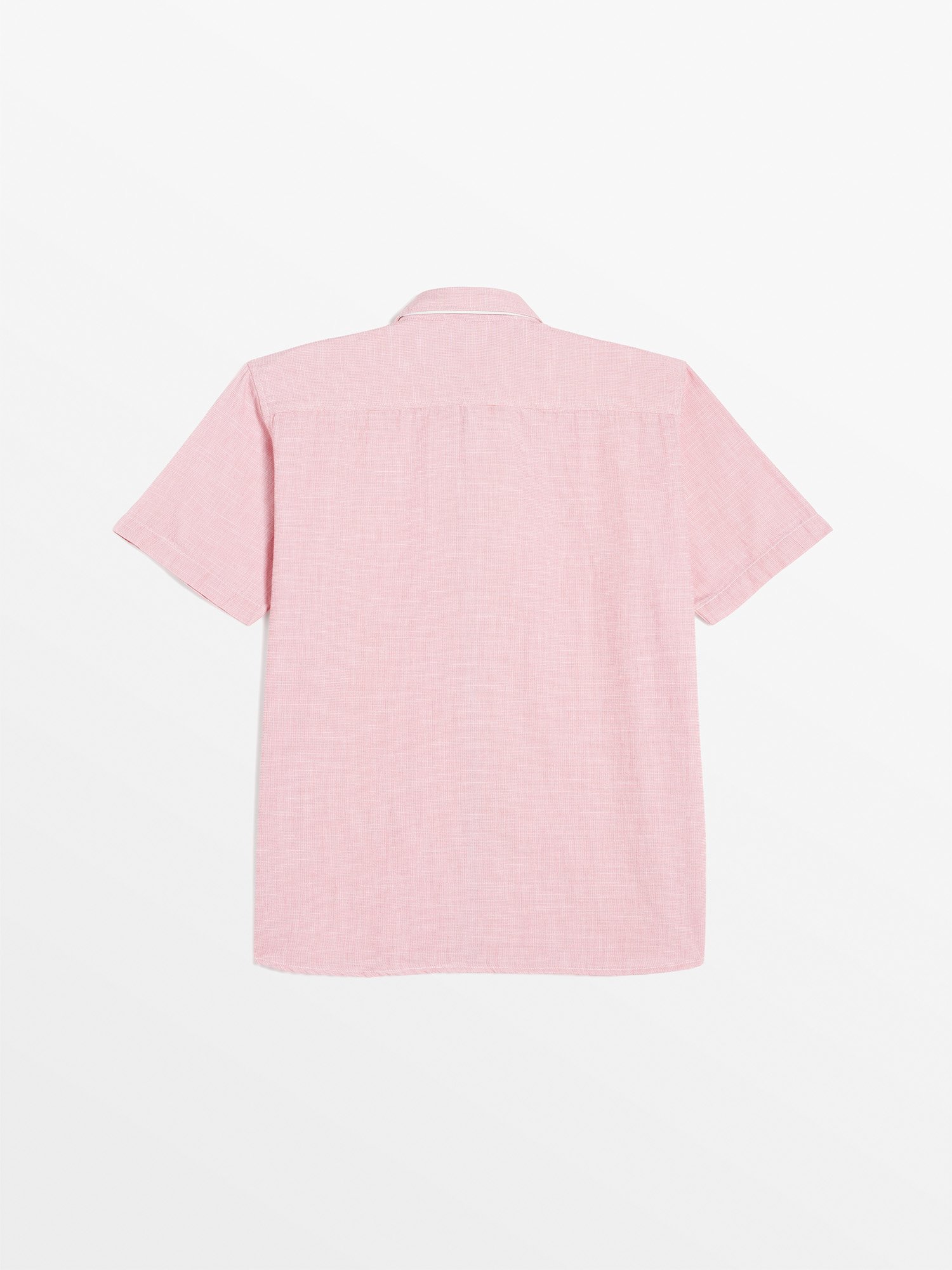 Chemise Homme Légère Coton Rose