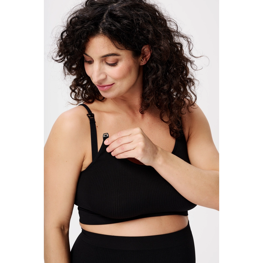 Noppies Unwattierte Still-BH Mira Black