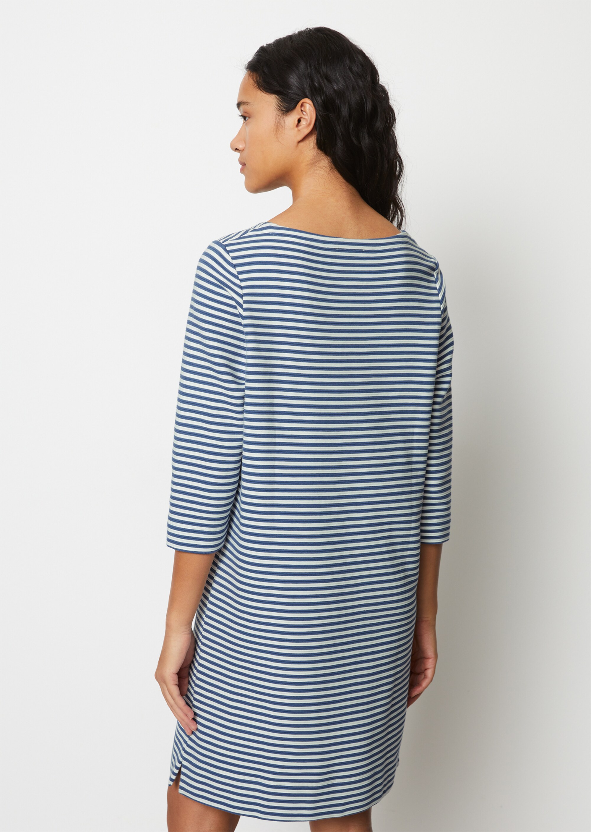 Jerseykleid loose aus Ottoman-Jersey