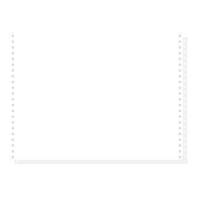 Exacompta - Papier listing blanc - 1000 feuilles 380 mm x 11