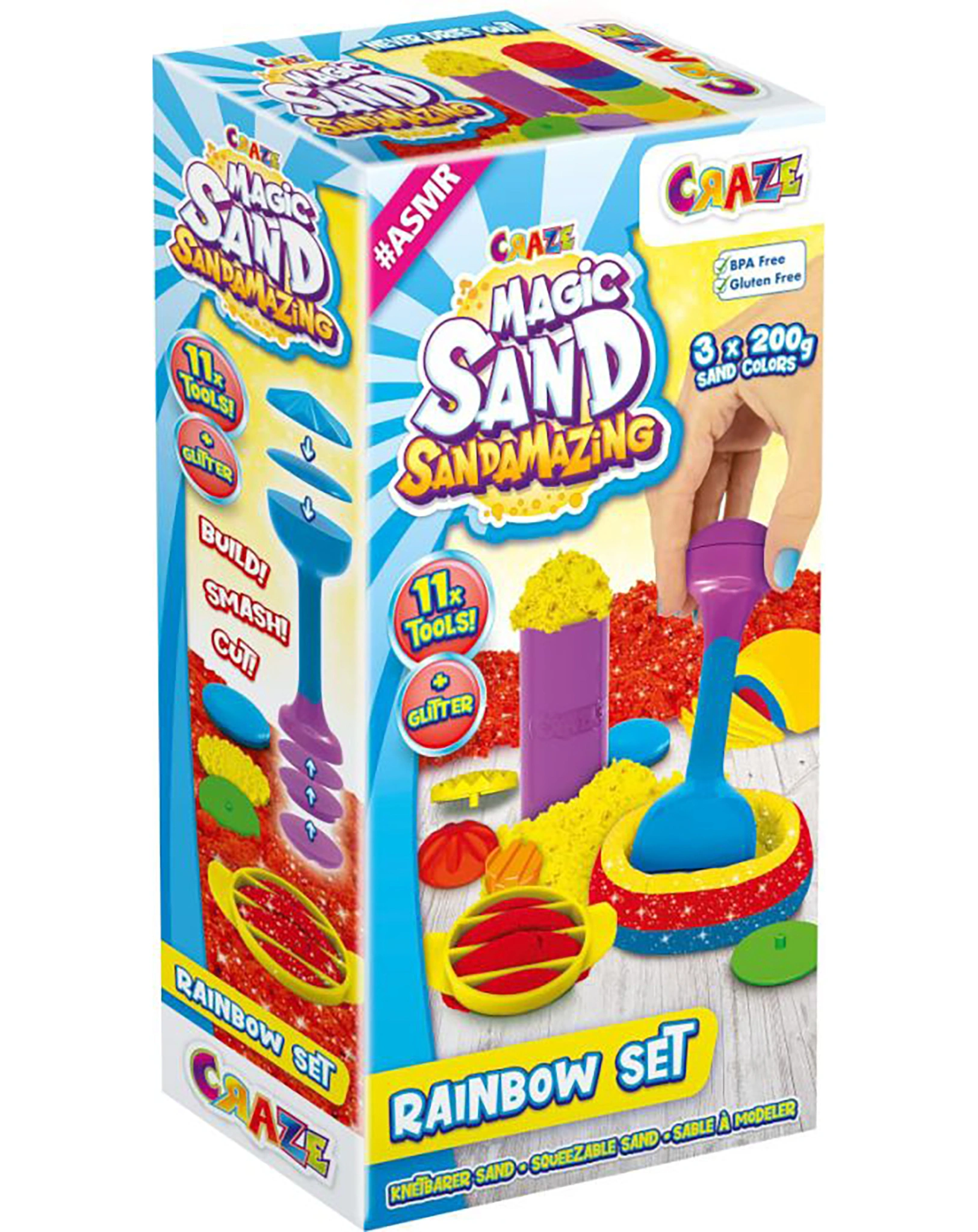 MAGIC SAND - Sandamazing- Rainbow Set sortiert (1 Stück)