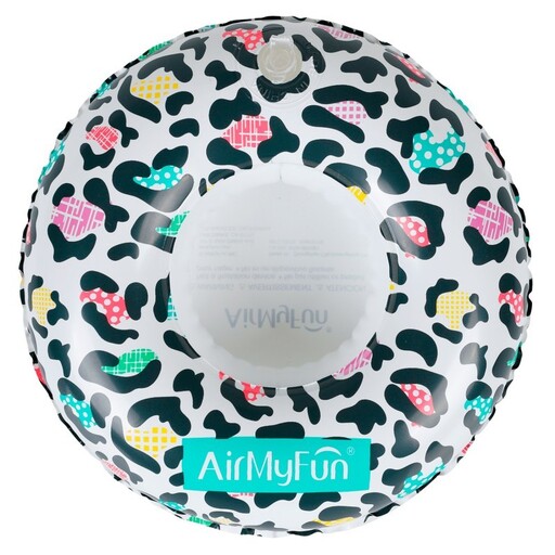Porta-copos inflável - Leopardo Ø18 cm
