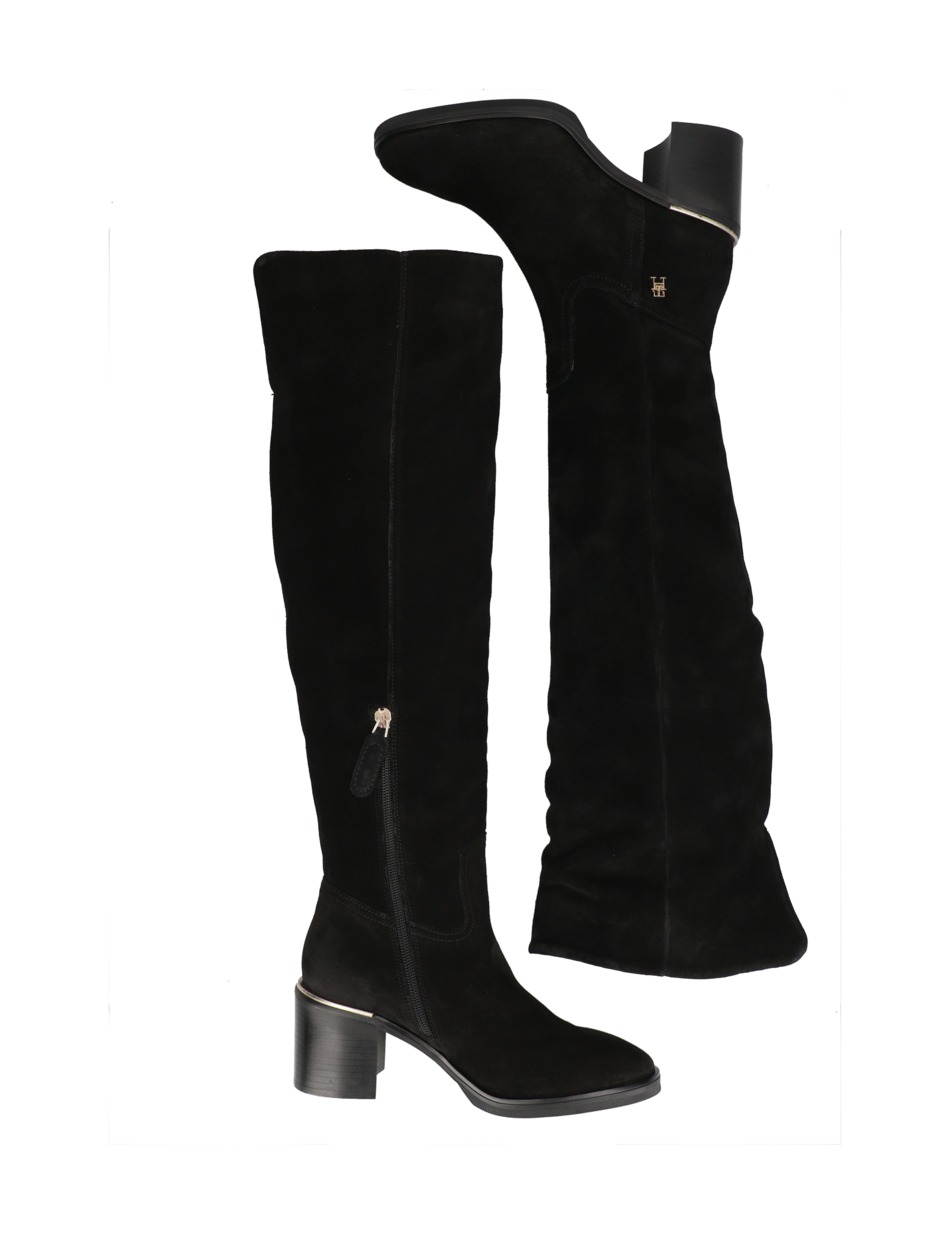 FEMININE SUEDE OVERKNEEBOOT