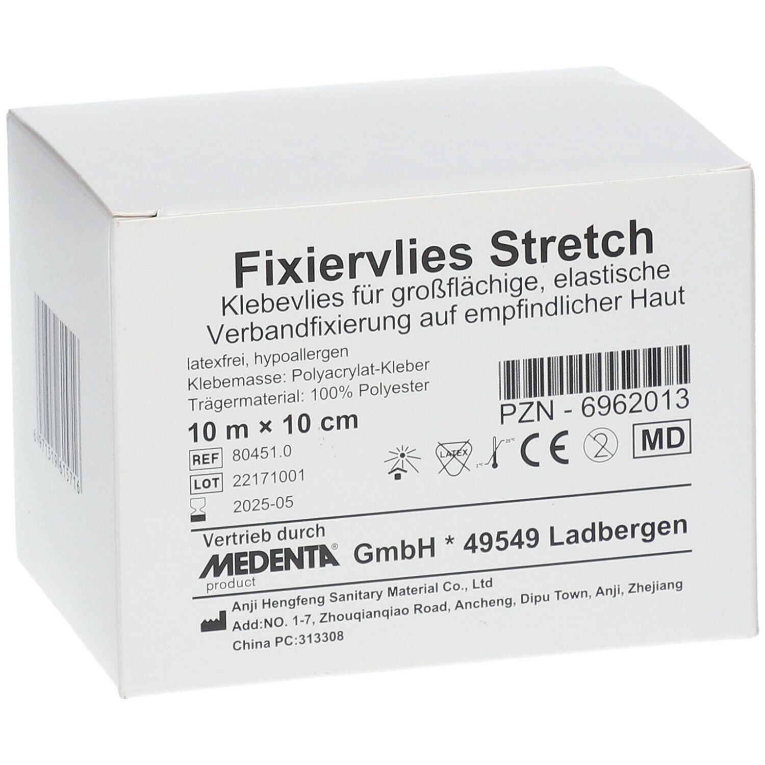 Fixiervlies stretch 10 cm x 10 m