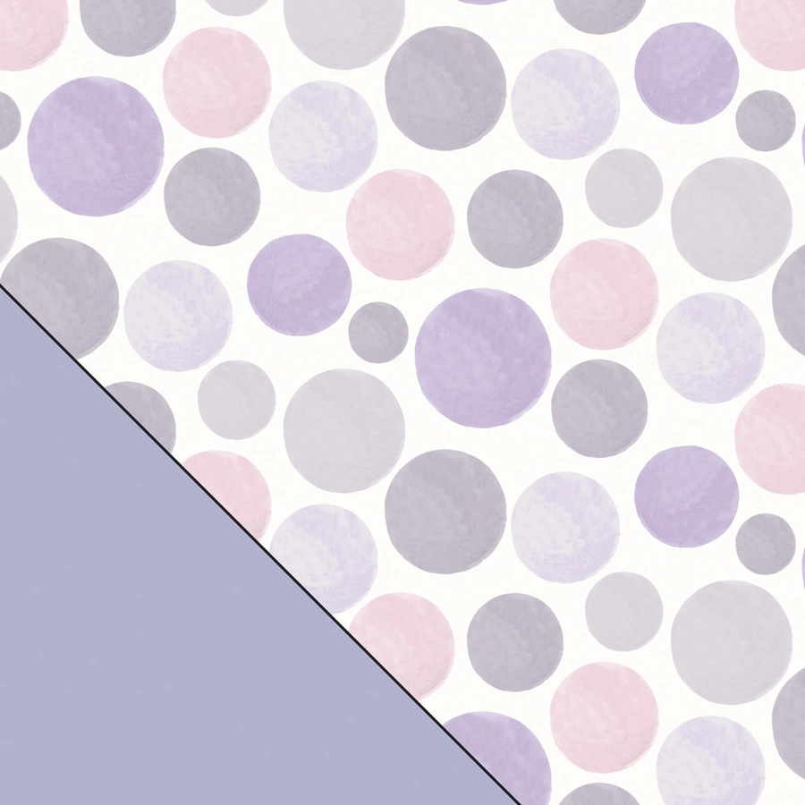 THERALINE Bezug für Original Stillkissen Waterdots lila