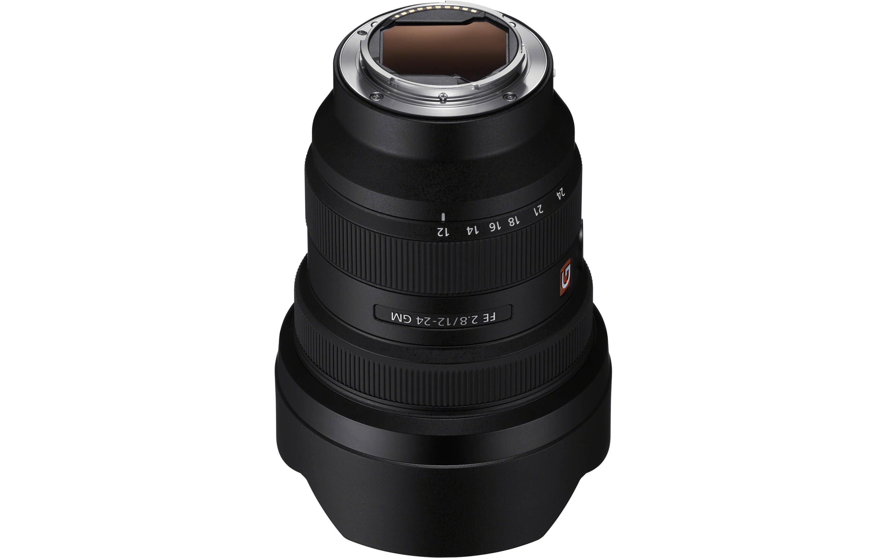 Zoomobjektiv FE 12-24mm F/2.8 GM Sony E-Mount<br>Weitwinkliges Zoom-Objektiv mit F/2.8 Blende