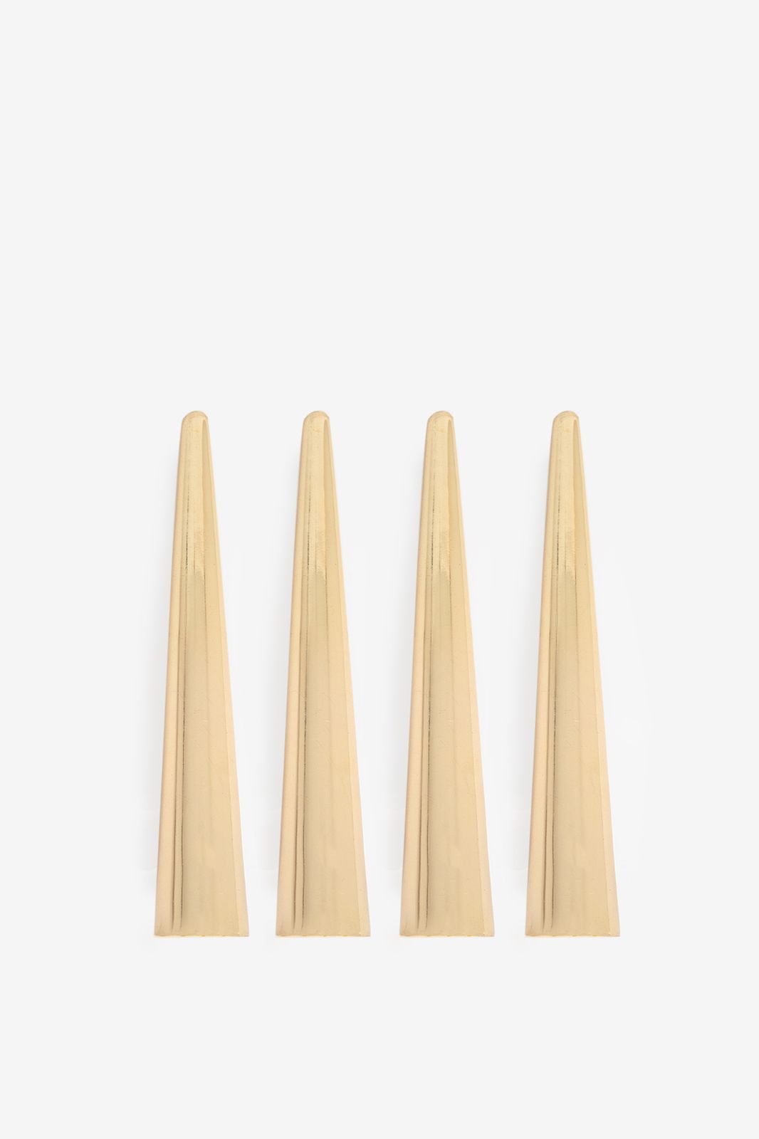 Goudkleurige messing ringhouder