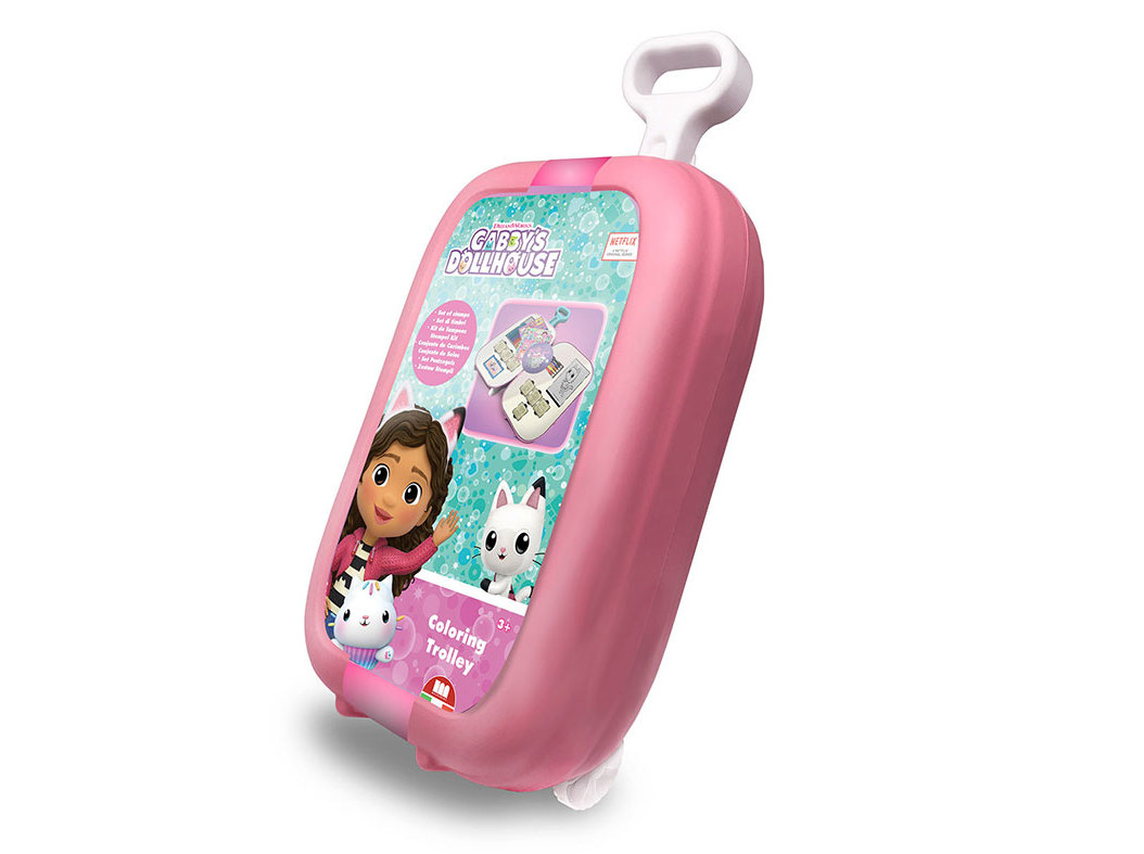 CONJUNTO DE PINTURA TROLLEY GABBYS DOLLHOUSE