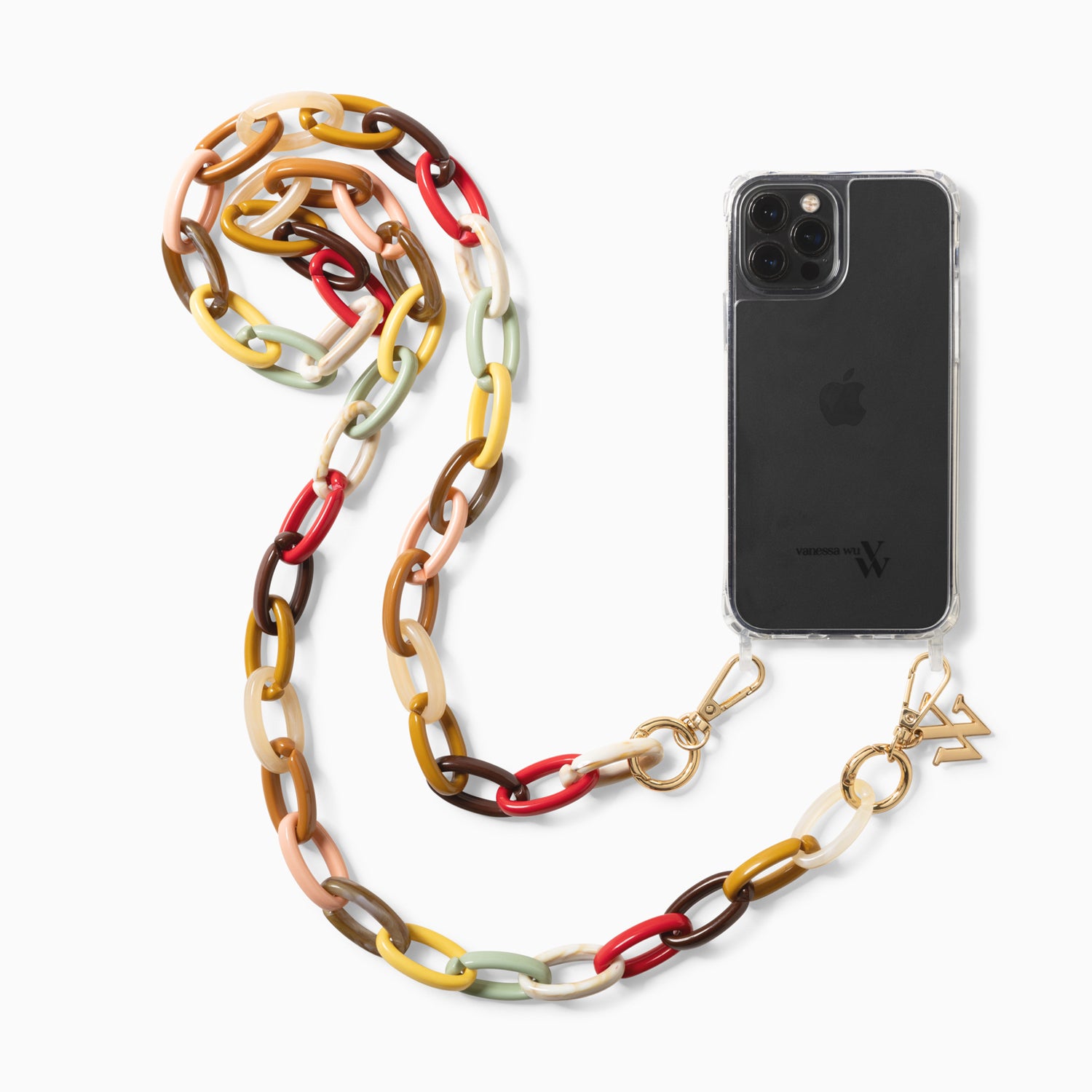 Chaînes de téléphone-Chaîne de téléphone Martica multicolore