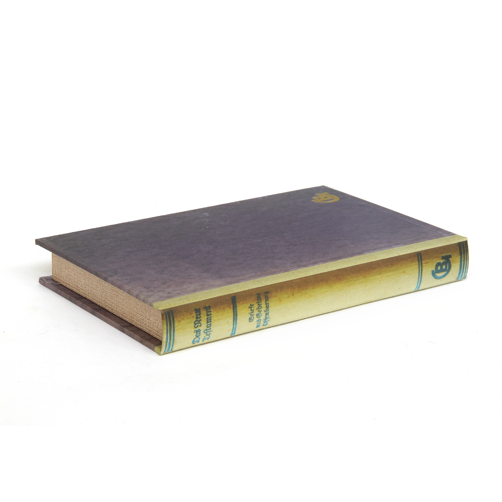 Buchhülle 'Das Neue Testament', T 3 cm, B 15 cm, H 22 cm von fischer's lagerhaus