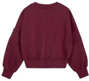 Indian Blue Jeans - Sweater Crochet - Hoodie - Bordeaux