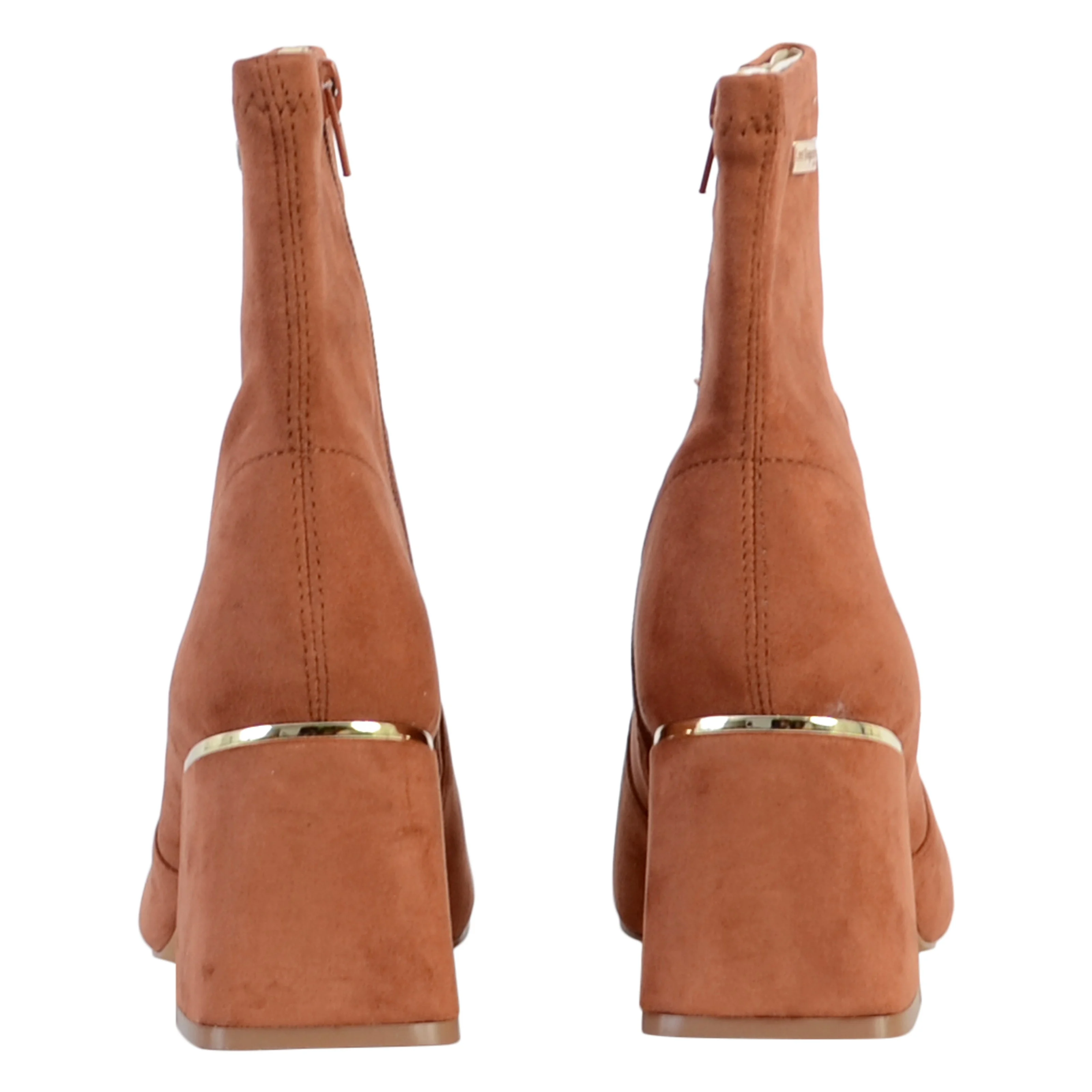 Bottines en cuir | Rouge