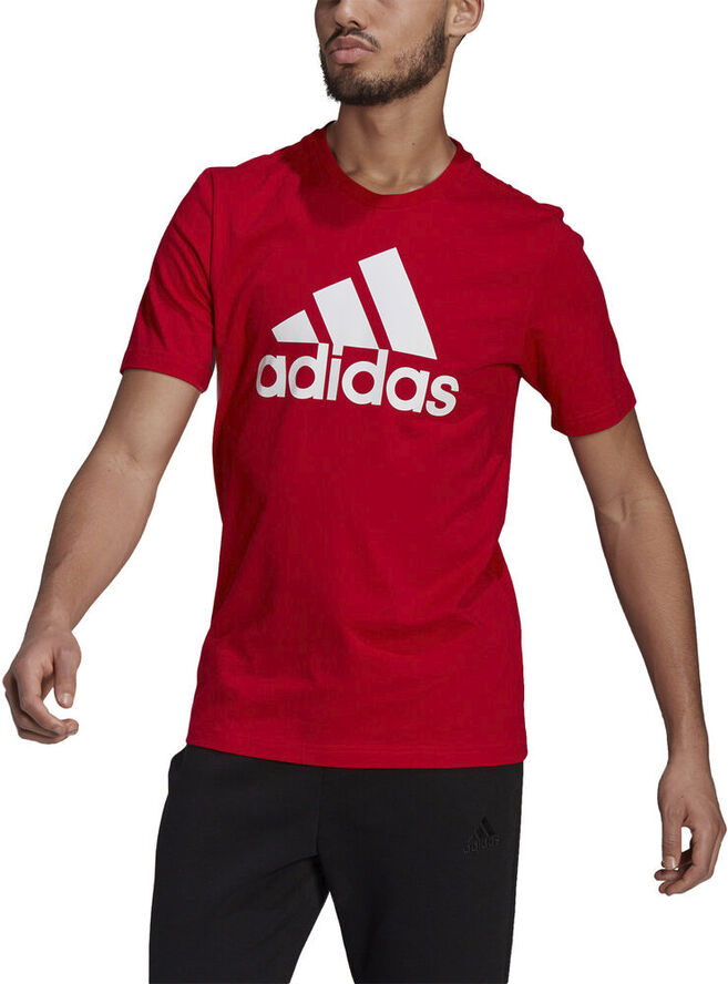 adidas Essentials Big Logo T-shirt Rød