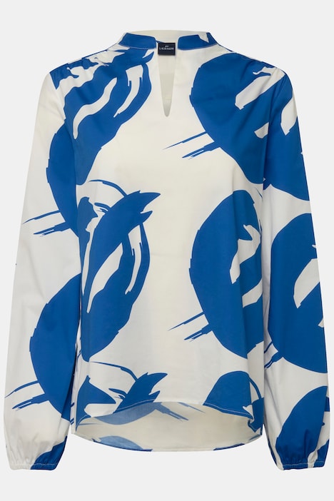 Bluse, grafischer Druck