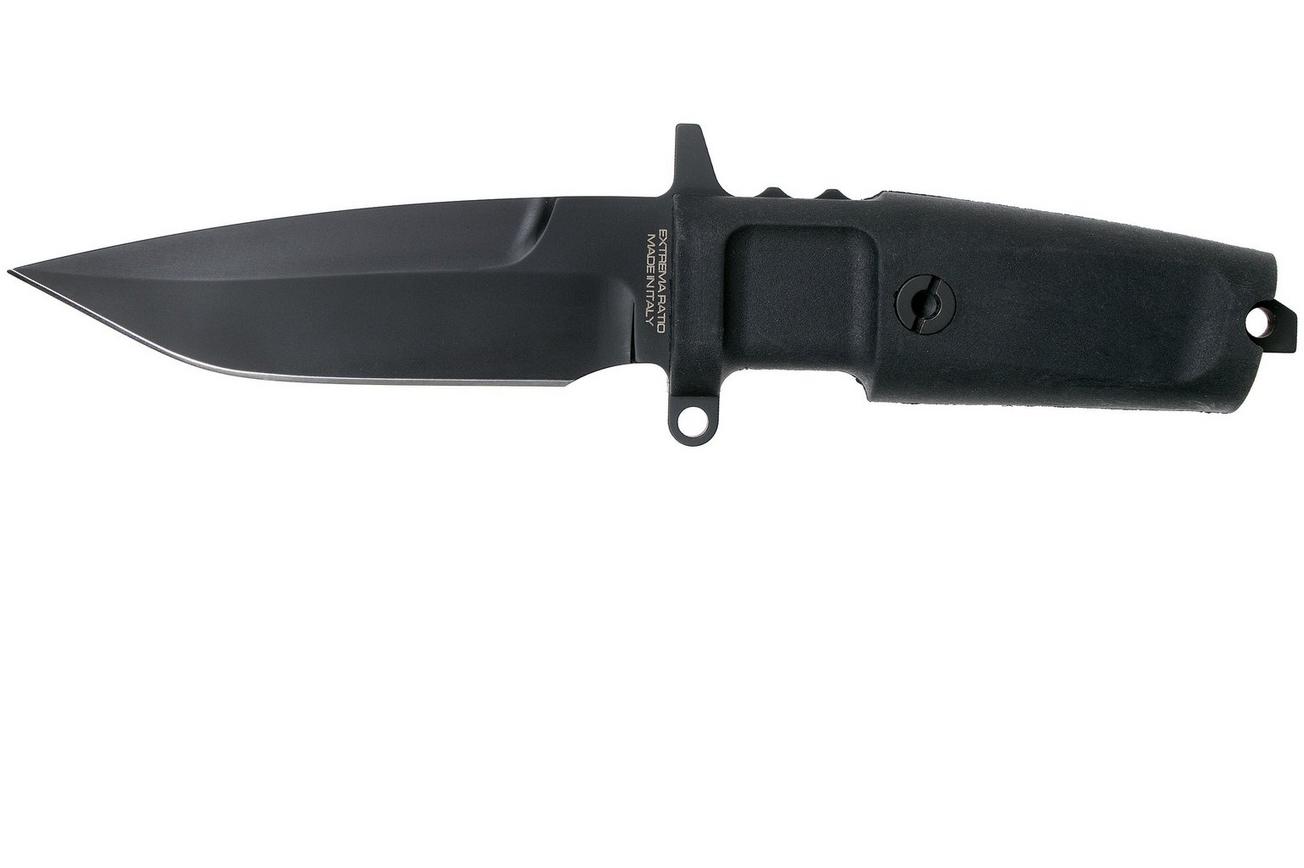 Extrema Ratio Col Moschin C, Black 04.1000.0200/BLK vaststaand mes