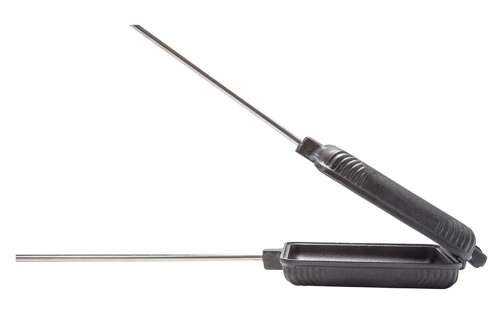 Petromax Gusseisen Sandwicheisen mit Handstab 49,5 cm