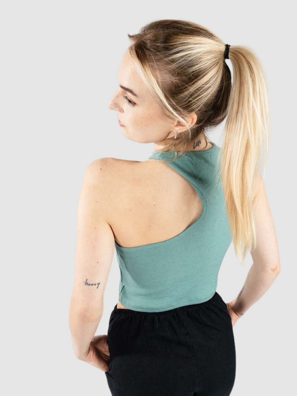 24 Colours 12138B Tank Top green