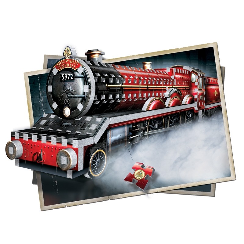 Wrebbit 3D Puslespil - Harry Potter - Hogwarts Expres
