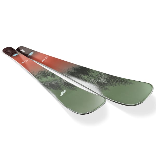 Ski NORDICA SANTA ANA 93 UNLIMITED BROWN/LIGHT ORANGE/LIGHT GREEN
