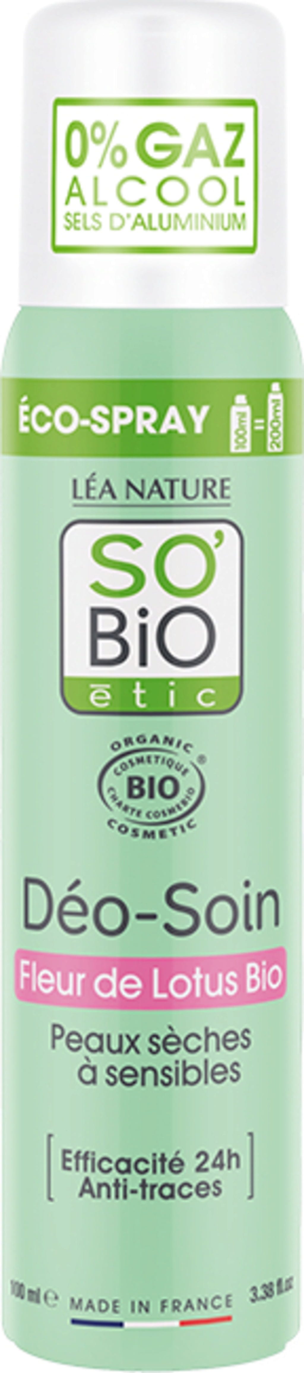 LÉA NATURE SO BiO étic  Deo Spray Lotus, 100 ml