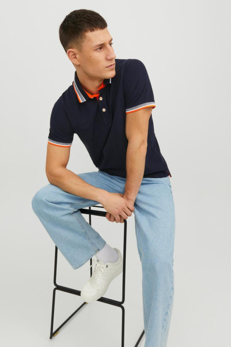 Jack & Jones blauwe heren polo