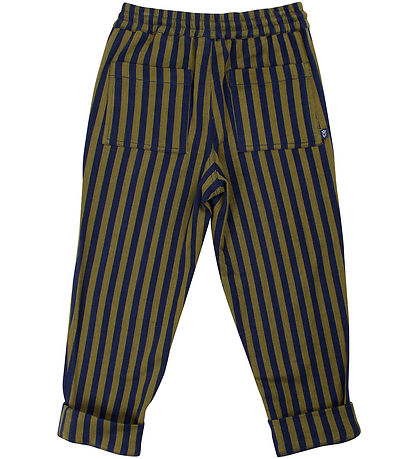 Danef? Bukser - Danefrede Stretch Canvas Pants - Olive/Dark Navy