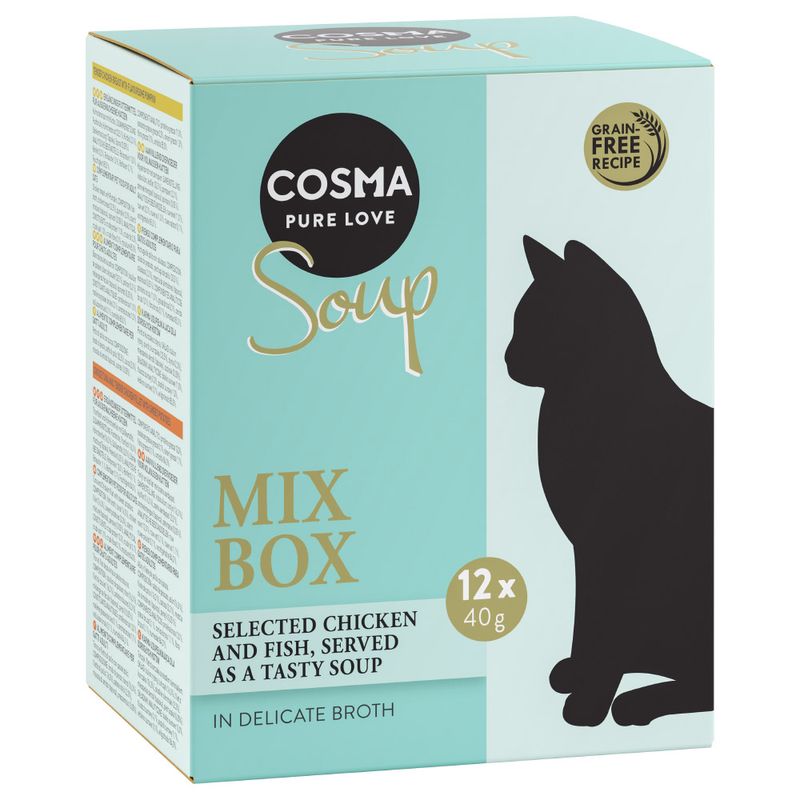 Lot Cosma Soup 24 x 40 g