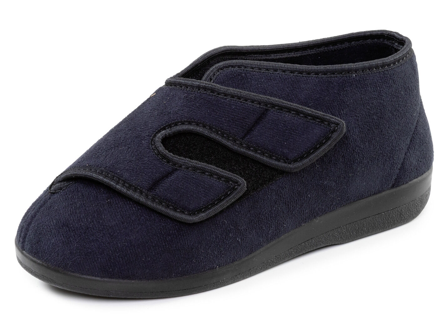 Bequeme Damen-Klettschuhe, Weite H, mit herausnehmbarem Fussbett