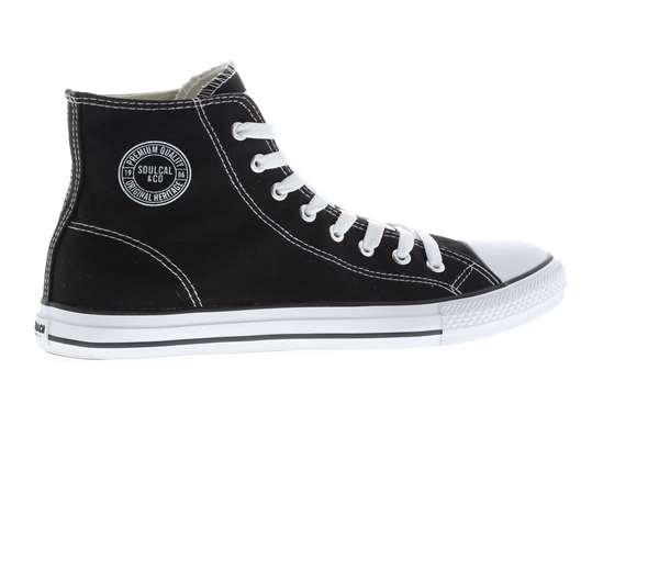 SoulCal Canvas High Trainers Mens