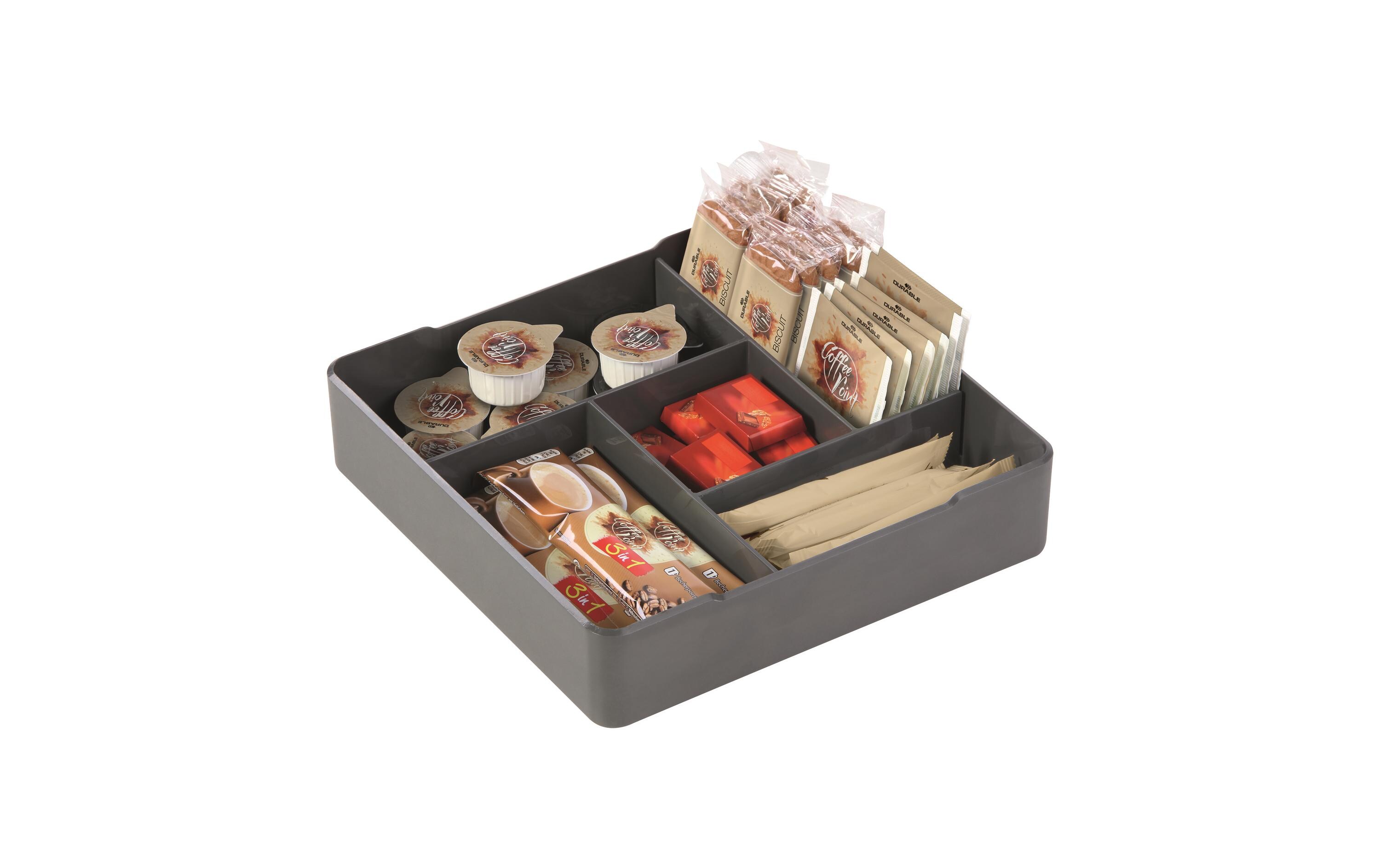 Serviertablett Coffee Point Case AnthrazitServierhilfe