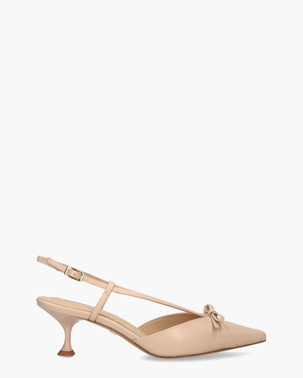 Lola Cruz Satina Nude Dames Slingbackpumps