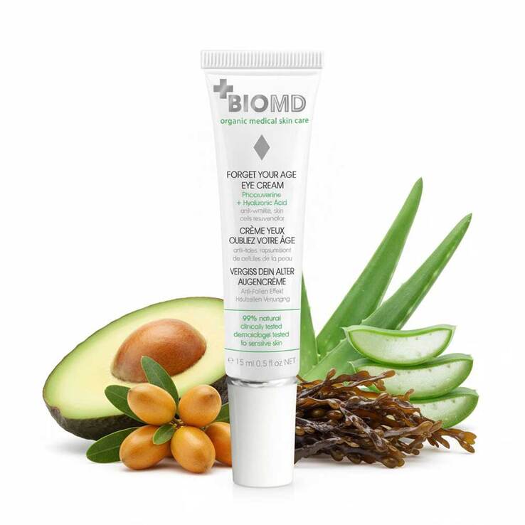 Biomed Vergiss dein Alter Augenpflege Creme, 15 ml