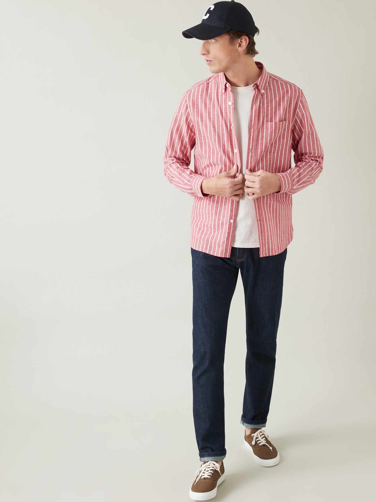 Jean regular homme - coton bio, délavage écoresponsable